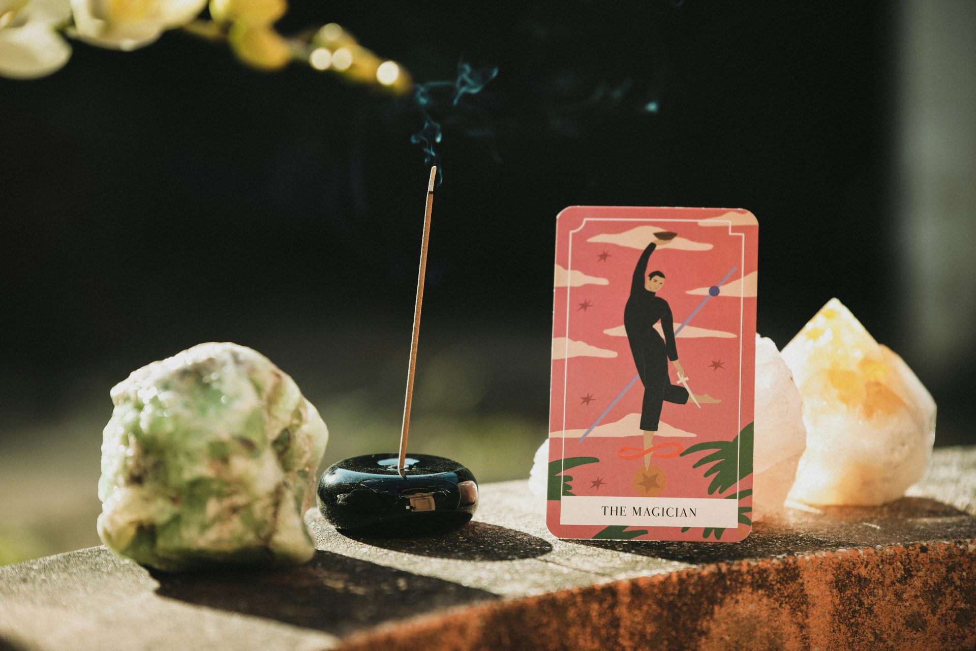 Incienso y cartas